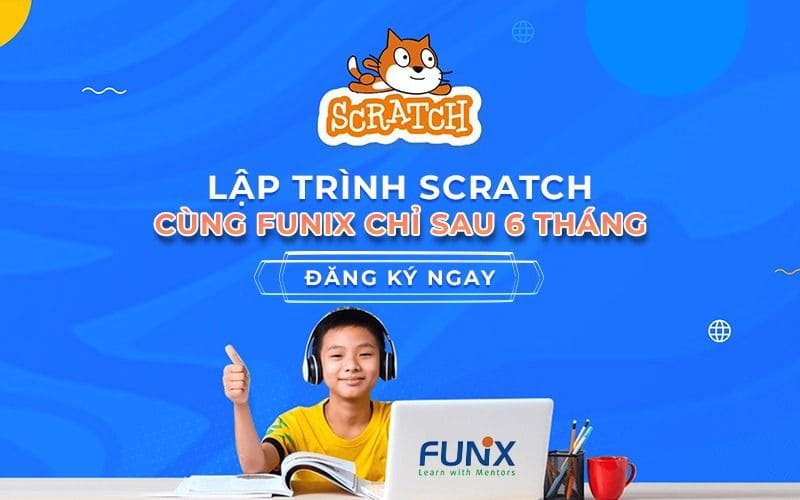 Khóa học lập trình cho học sinh cấp 2, 3 tại Funix