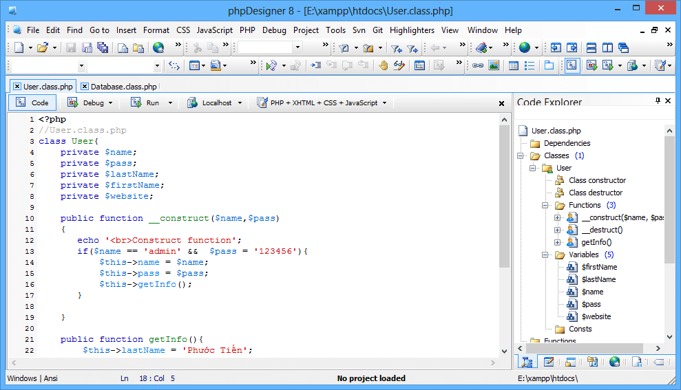 PHPdesigner