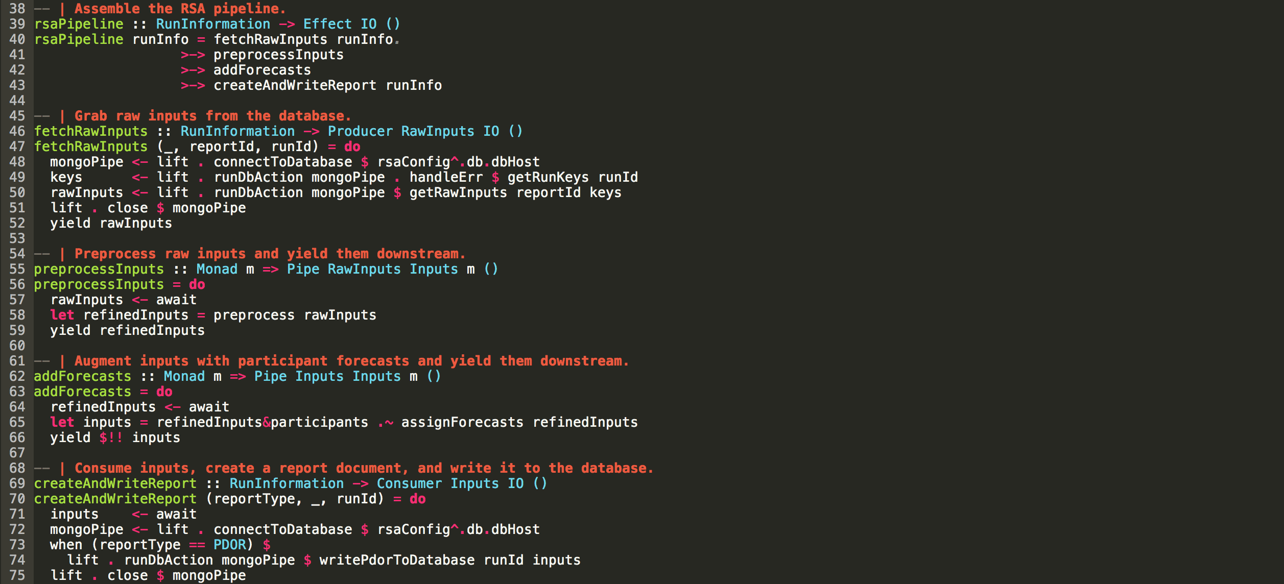Tên biến và tham số